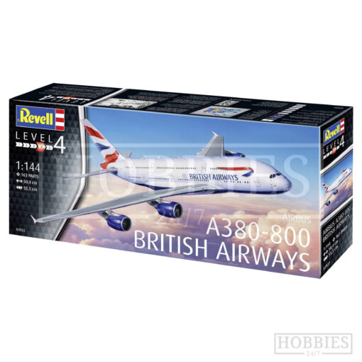 Revell A380-800 British Airways 1/144 Scale