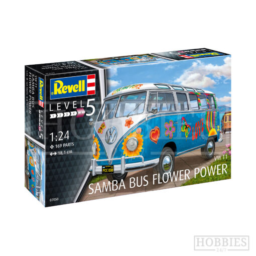 Revell VW T1 Samba Flower Power 1/24 Scale