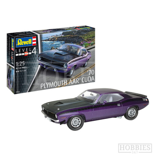Revell 1970 Plymouth AAR Cuda 1/25 Scale Picture 3