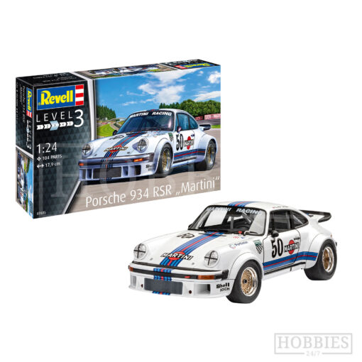 Revell Porsche 934 RSR Martini Racing 1/24 Scale Picture 6