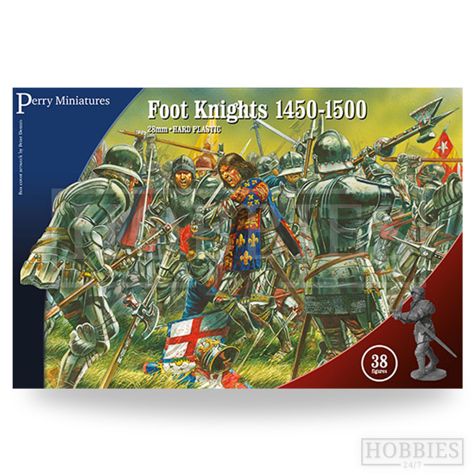 Perry Miniatures Foot Knights 1450-1500 28mm Figures - Hobbies247 Online  Model Shop