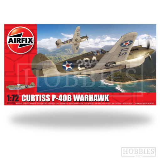 Airfix Curtiss Hawk P-40B 1/72 Scale