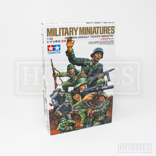 Tamiya German Assault Troops Infantry Figures 1/35 Scale