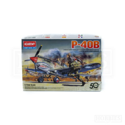 Academy Curtiss P-40B Tomahawk 1/72 Scale