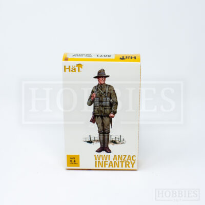 Hat WWI Anzac Infantry Army Figures 1/72 Scale