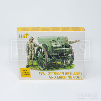 Hat WWI Ottoman Artillery & Machine Guns Army Figures 1/72 Scale