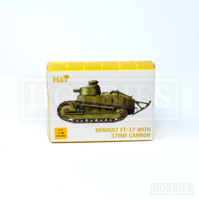 Hat WWI Renault Ft17 & 37mm Cannon 1/72 Scale