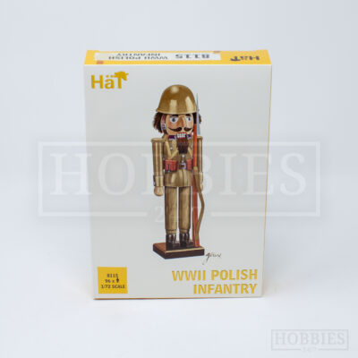 Hat WWII Polish Infantry Army Figures 1/72 Scale