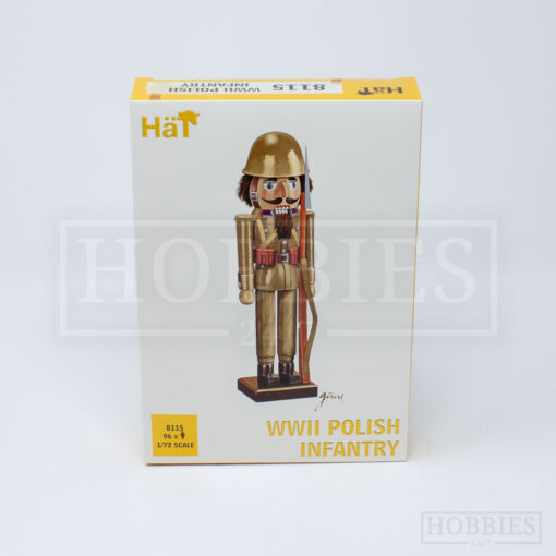 Hat WWII Polish Infantry Army Figures 1/72 Scale