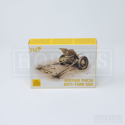 Hat WWII German Pak 36 37mm Atg 1/72 Scale