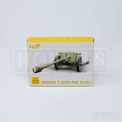 Hat WWII German Pak 36R Atg 1/72 Scale