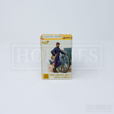 Hat WWI French Artillery Crew Army Figures 1/72 Scale