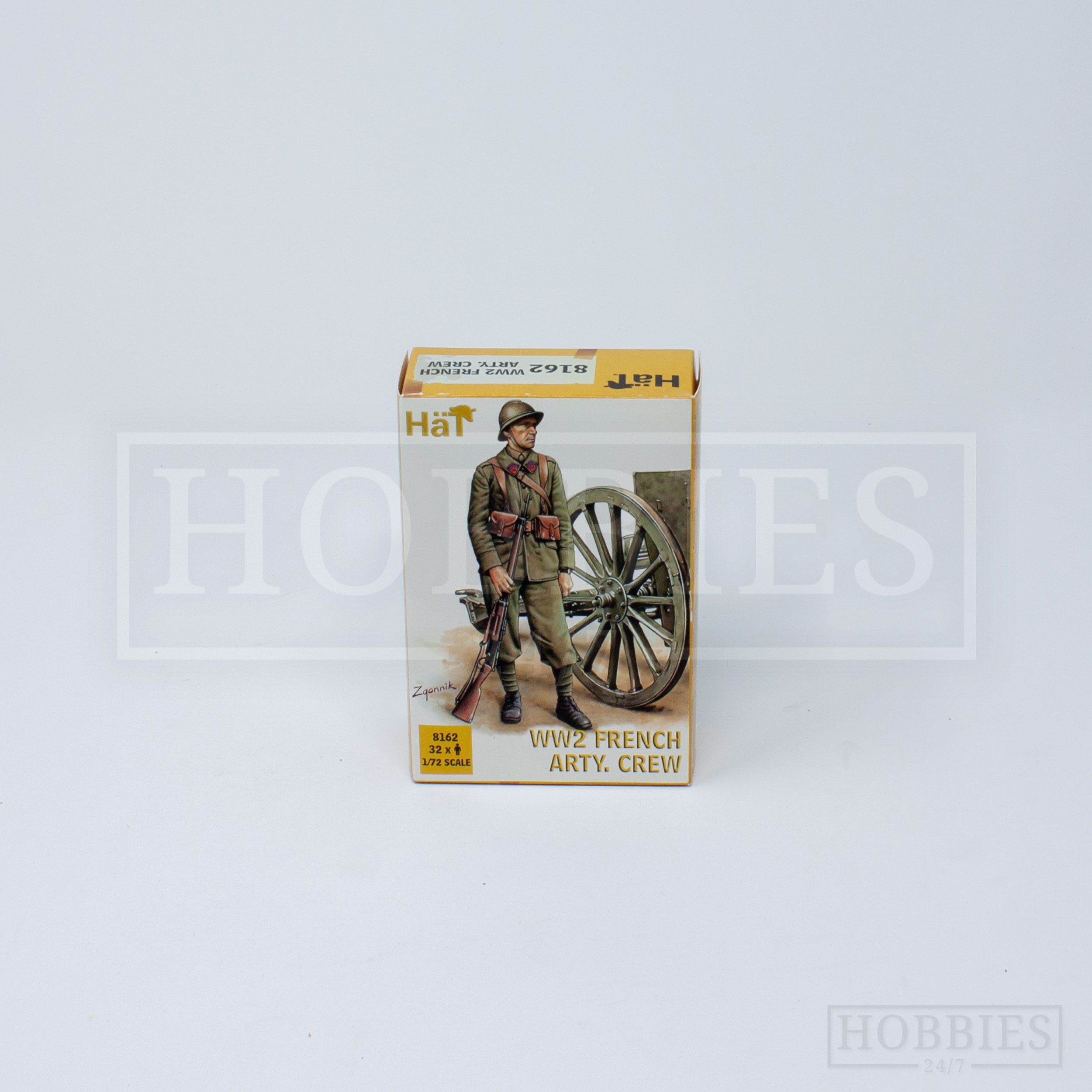 1/72 scale HaT 8162 WW2 French Artillery Crew 