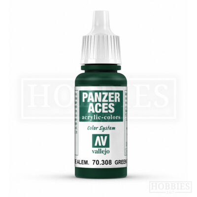 Vallejo Panzer Aces Green Tail Light German 17ml