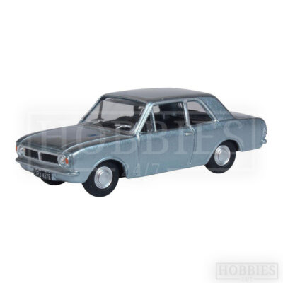 Oxford Ford Cortina Mkii Blue Mink 1/76 Scale