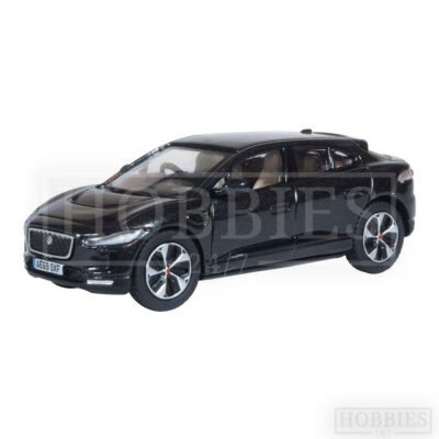 Oxford Black Jaguar I Pace 1/76 Scale