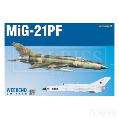 Eduard Weekend Mig-21Pf 1/72 Scale