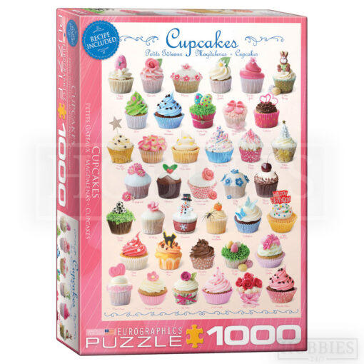 Eurographics Cupcakes 1000 Piece Jigsaw Puzzle