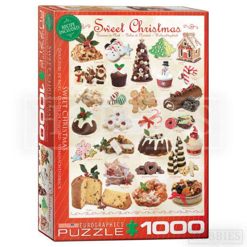 Eurographics Sweet Christmas 1000 Piece Jigsaw Puzzle