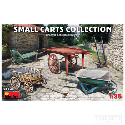 Miniart Small Carts Collection 1/35 Scale