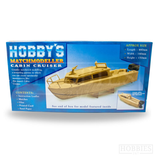 Matchmodeller Cabin Cruiser Match Stick Kit