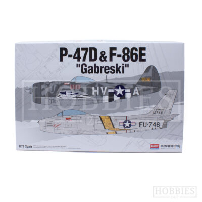 Academy P-47D And F-86E Gabreski 1/72 Scale