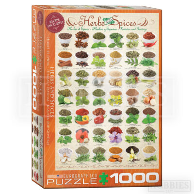 Eurographics Herbs And Spices 1000 Piece Jigsaw Puzzle