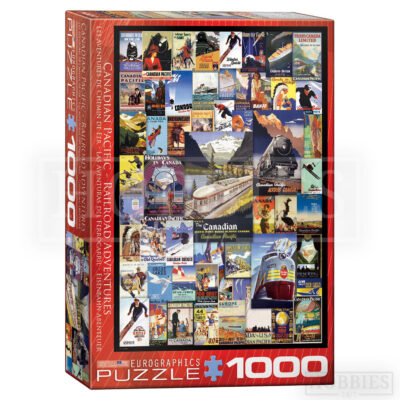 Eurographics Canadian Pacific Adventures 1000 Piece Jigsaw Puzzle
