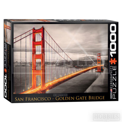 Eurographics Golden Gate Bridge, San Francisco 1000 Piece Jigsaw Puzzle
