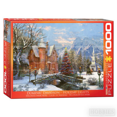 Eurographics Davidson - Holiday Lights 1000 Piece Jigsaw Puzzle