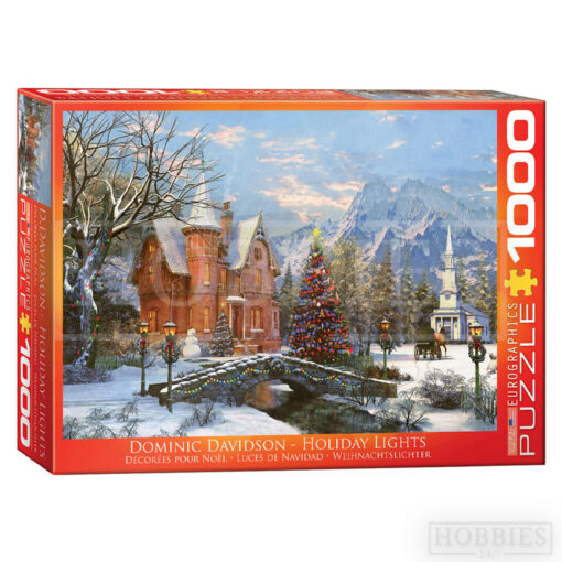 Eurographics Davidson - Holiday Lights 1000 Piece Jigsaw Puzzle