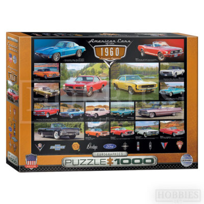Eurographics Cruisin Classics - 1960S 1000 Piece Jigsaw Puzzle