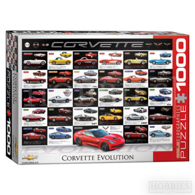 Eurographics Corvette Evolution 1000 Piece Jigsaw Puzzle