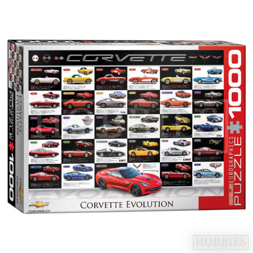 Eurographics Corvette Evolution 1000 Piece Jigsaw Puzzle
