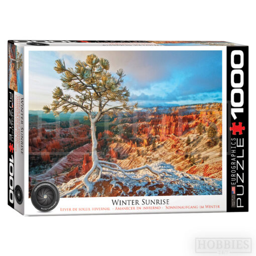 Eurographics Grand Canyon - Winter Sunrise 1000 Piece Jigsaw Puzzle