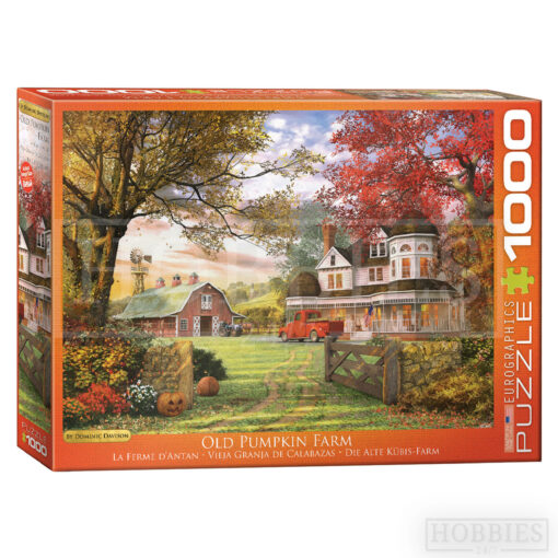 Eurographics Davidson - Pumpkin Farm 1000 Piece Jigsaw Puzzle