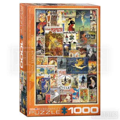 Eurographics Bicycles Vintage Ads 1000 Piece Jigsaw Puzzle