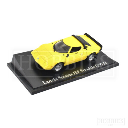 Atlas Editions Lancia Stratos Hf Stradale 1973 Yellow 1/43 Scale