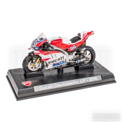 Hachette Ducati Desmosedici Gp - 2016 Dovizioso #4 1/24 Scale