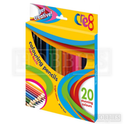 Cre8 Colouring Pencils 20 Pack