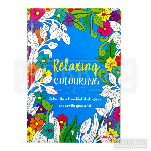 Adult Colouring Book Relaxing Colouring