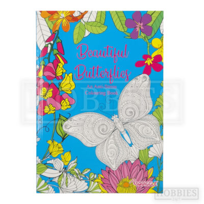 Adult Colouring Book Beautiful Butterflies