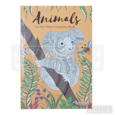 Adult Colouring Book Animals