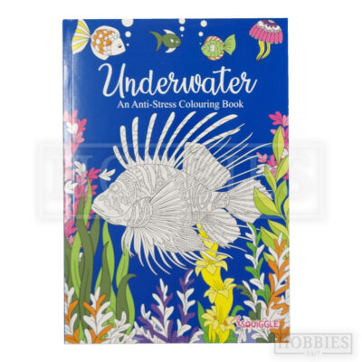 Adult Colouring Book Underwater