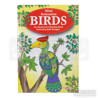 Adult Colouring Book Bird Designs