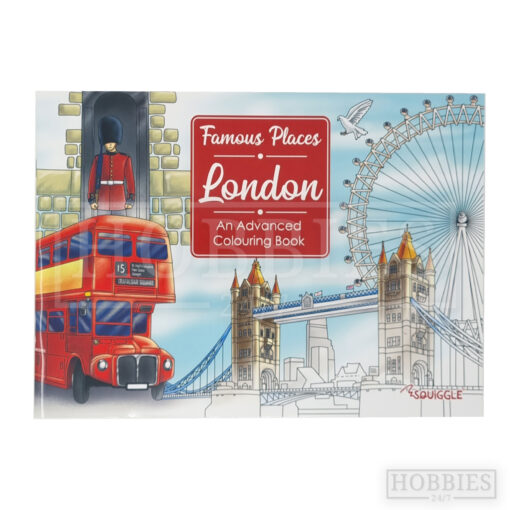 Adult Colouring Book Famous Places London