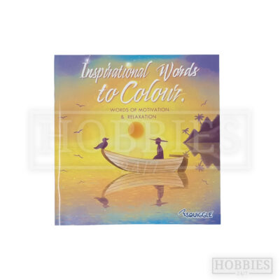 Adult Colouring Book Inspirational Words To Colour