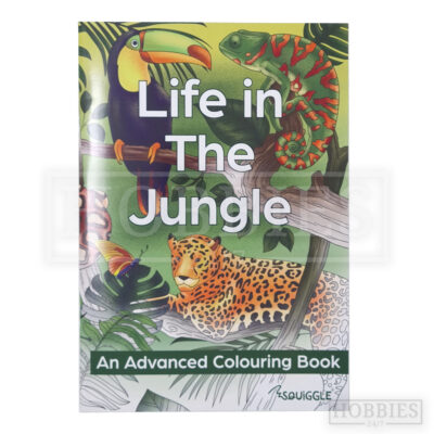 Adult Colouring Book Life In The Jungle