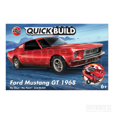 Airfix Ford Mustang GT 1968 Quickbuild Easy Model
