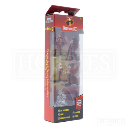 Nano Metal Figures Incredibles 2 5 Pack Picture 2
